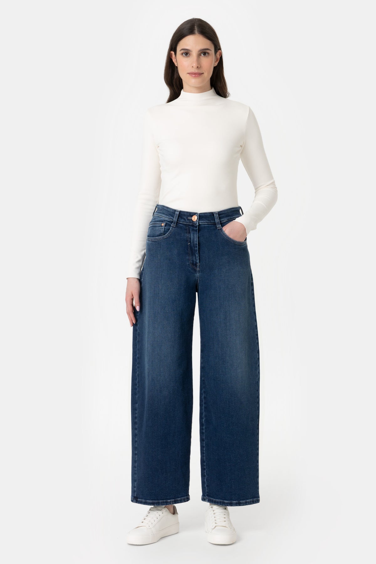 Elis Tm332 Jeans in denim di cotone super stretch