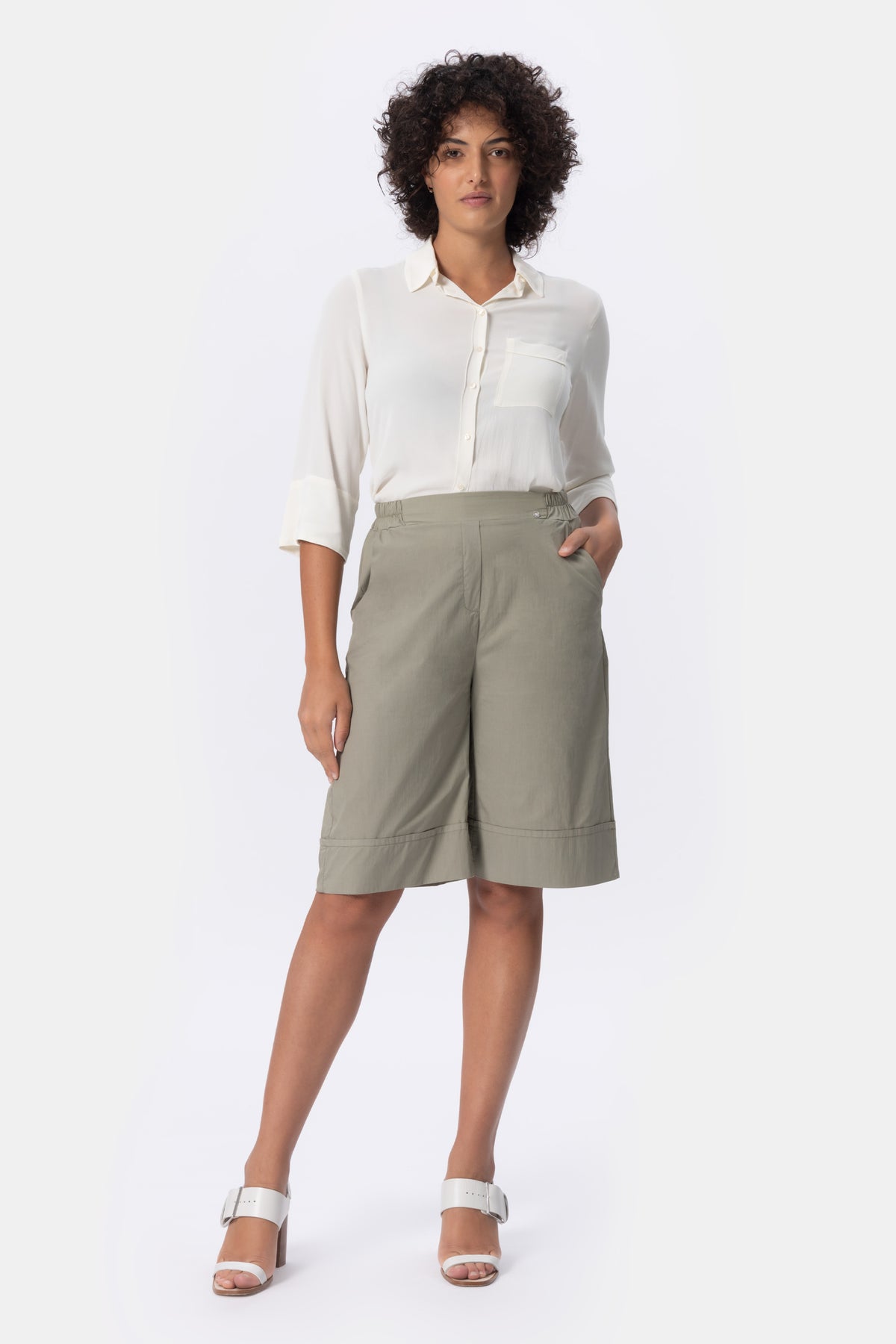 Judith Gng Bermuda in cotone ultra light