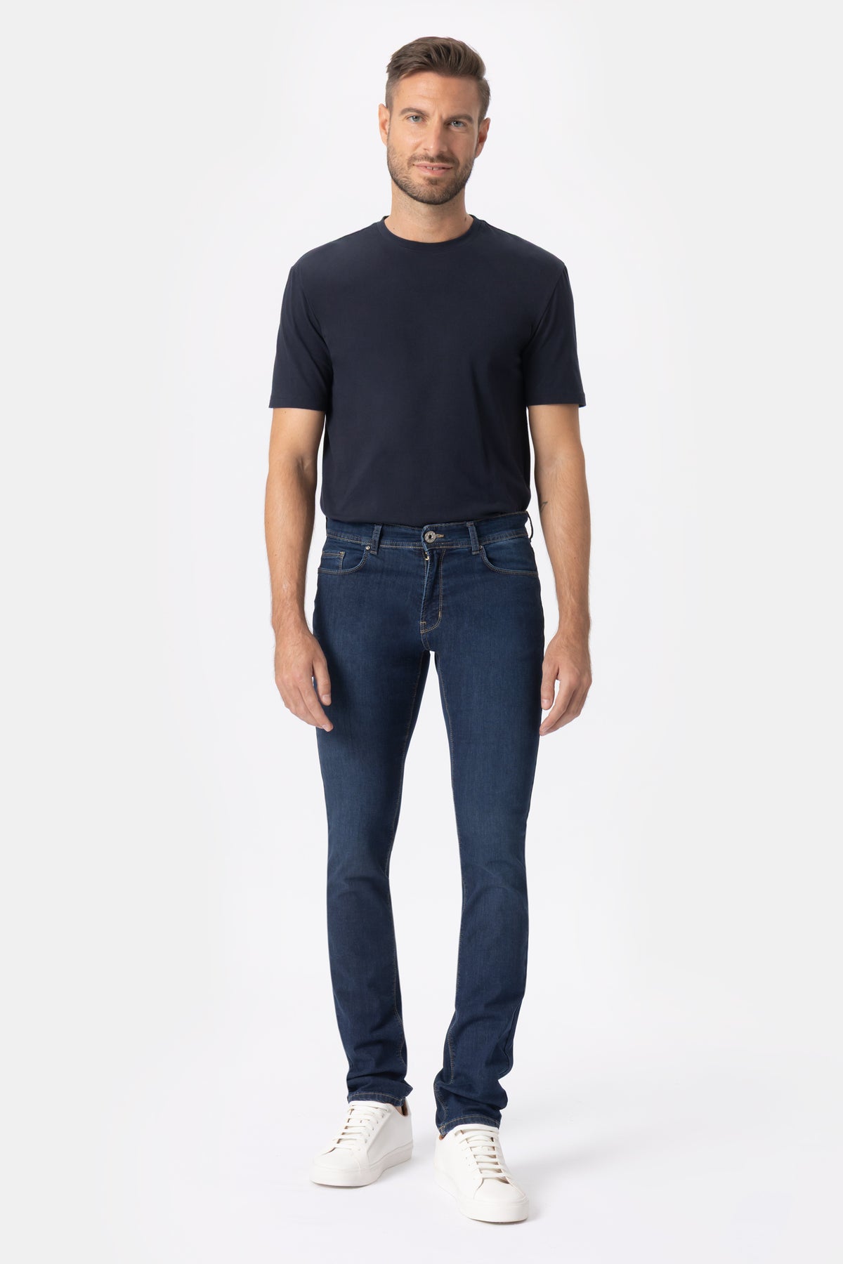 Maikol Sn05 Jeans in denim di cotone stretch