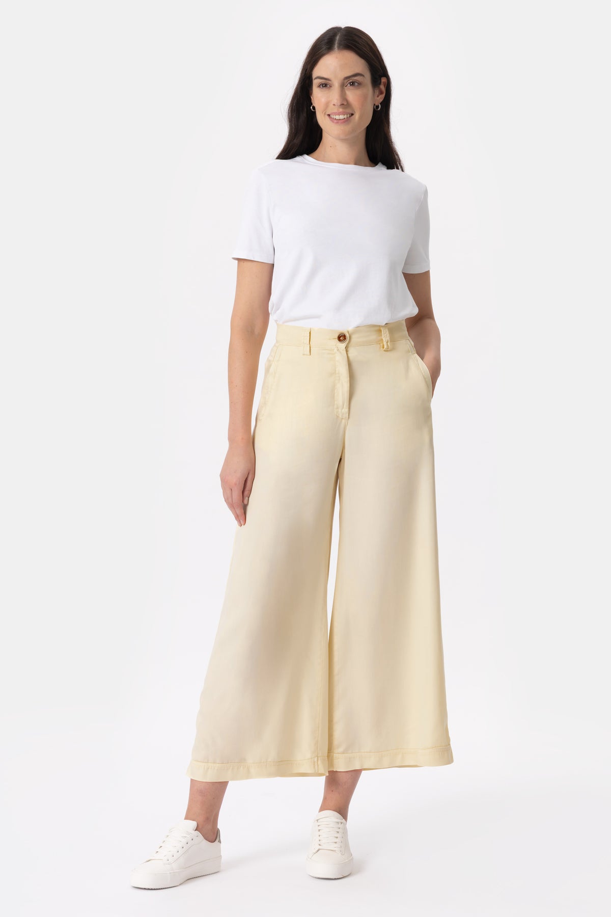 Mikonos Stp Pantalone fluido gamba larga